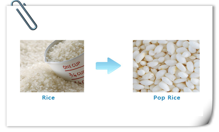 Pop-rice Puffing Machine