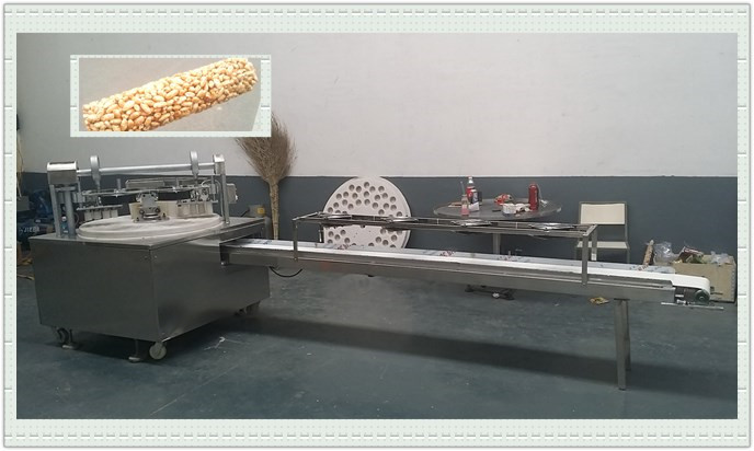 Snacks Bar Forming Machine To Make Bird Seed Bar